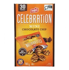 Leclerc Celebration Mini Chocolate Chip Cookies, 780g (27.5 oz)