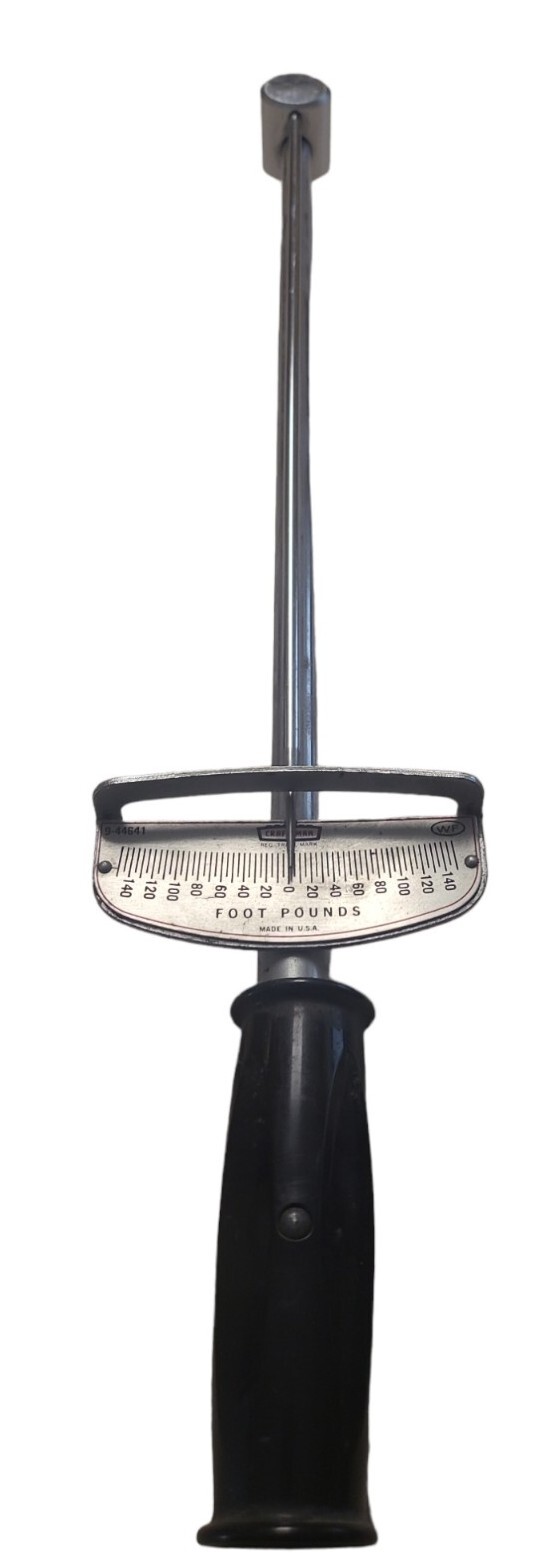 Vintage Craftsman Torque Wrench #44641 Meters Kilograms 1/2 Drive 0-15- FT LB. gallery