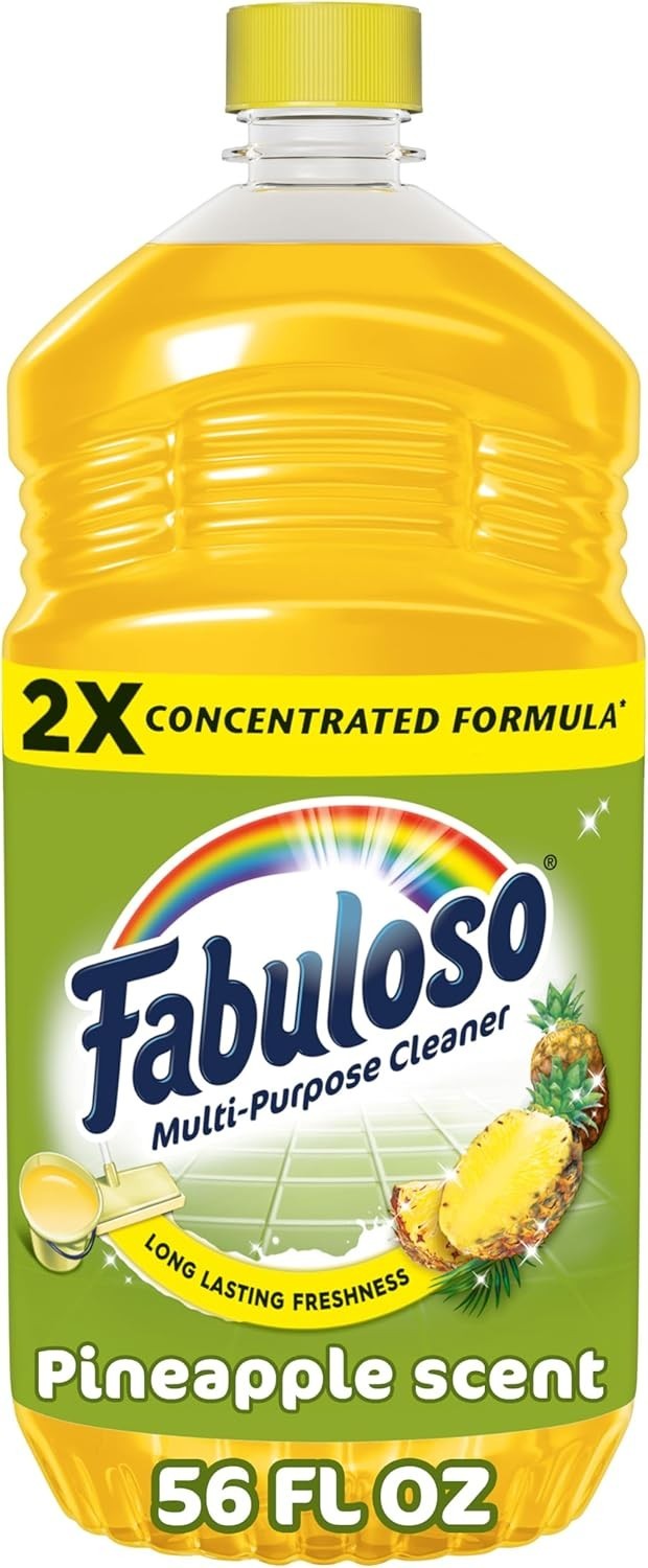 Fabuloso Multi-Purpose Cleaner, Floor Cleaner, Pineapple Scent, 56 fl oz gallery