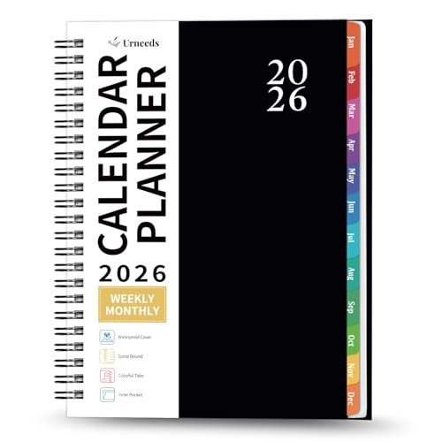2026 Planner - 2026 Weekly Monthly Planner from Jan. 2026 - Dec. 2026, Black gallery
