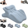 Ergonomic Memory Foam Wedge Pillow, 27° Angled Support for Neck, Back, Waist & L gallery
