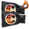 Outdoor Faucet Covers 2Pack 8.5″x5.9″x1.9″ Thicker Hose Original black-2pc gallery