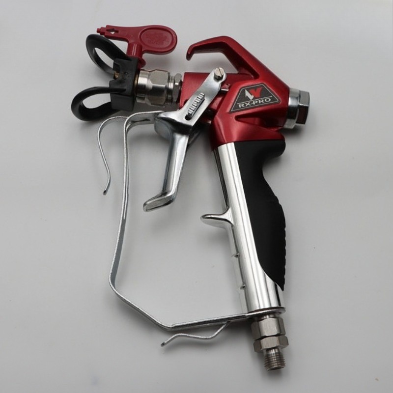 2 Finger Airless Spray Gun RX-Pro Red Series 538020 W/ 517 Tip & Guard Titan New gallery