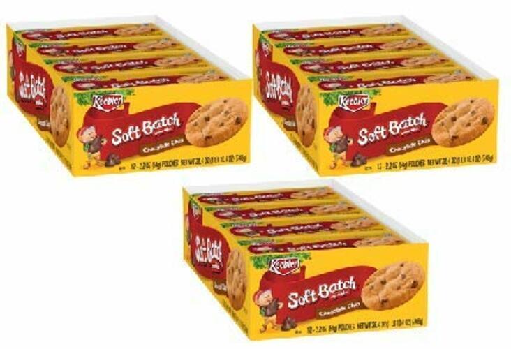 Keebler Soft Batch Chocolate Chip Cookies, 2.2 Oz., 12 Count (Pack of 3) gallery