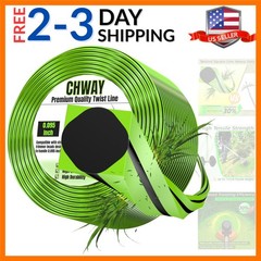 0.095” Weed Eater String, Square-Twist Heavy Duty 095 Trimmer Line, 175ft, F…
