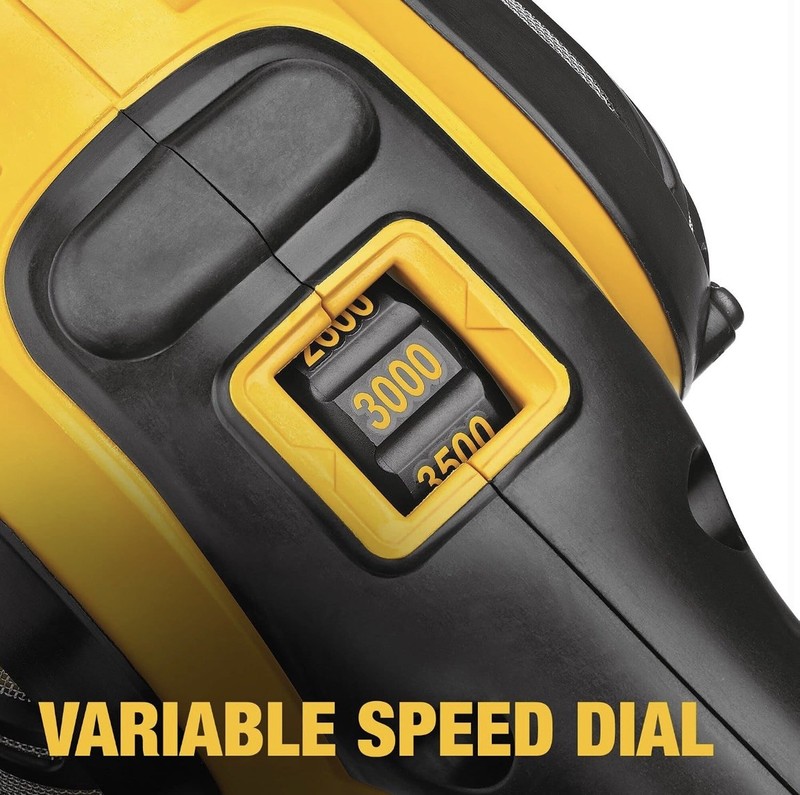 DEWALT Buffer Polisher, 7”-9”, 12 amp, Variable Speed Dial 0-3,500 RPM’s,DWP849X gallery