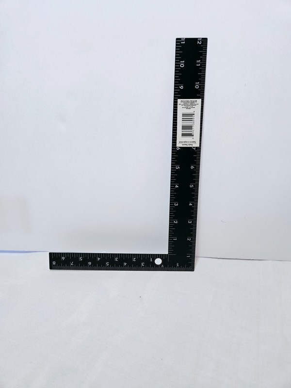 ANGLE SQUARE RULER 90 DEGREE 0-12 INCH + 0-30cm 2-SIDED RIGHT ANGLE gallery
