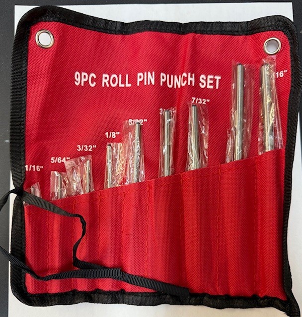 Roll Pin Punch Set 9pcs 1/16 - 5/16 Removing Repair Tools 9pcs Pin Punches gallery