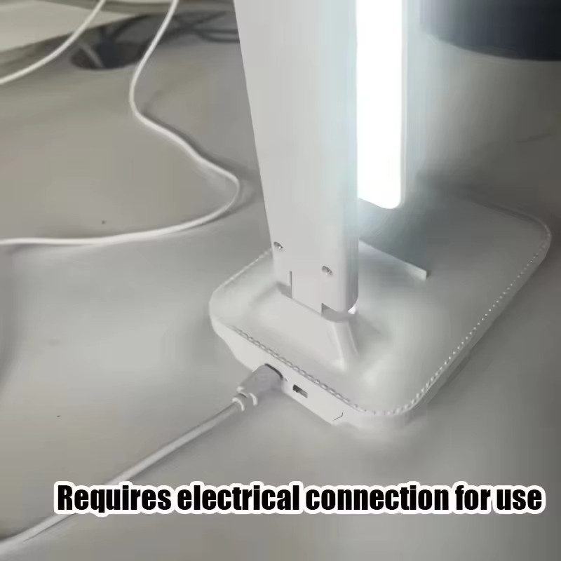 Dimmable LED Desk Light Touch Sensor Table Bedside Reading Lamp USB Rechargeable gallery