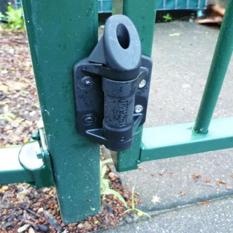 Heavy Duty Nylon Hinges Adjustable Spring Tension Safety Cap Upgrades for Gate gallery