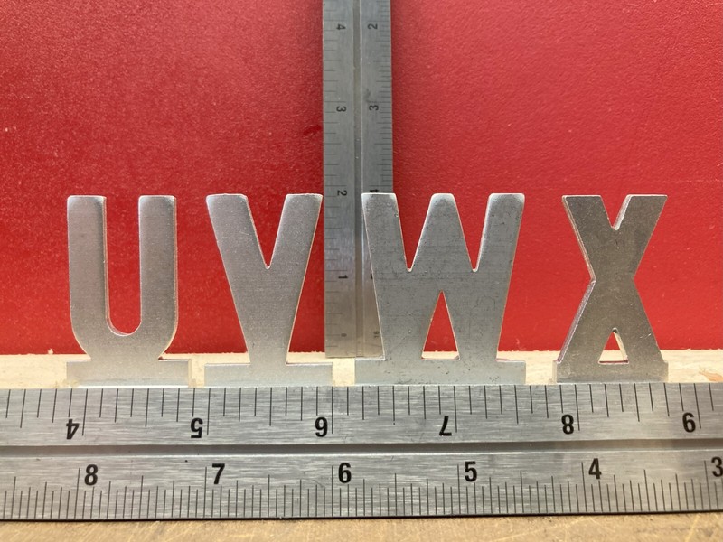 Aluminum Mailbox Letters gallery