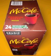McDonald’s McCafe Premium Medium Roast Coffee 24 Keurig K Cup Expires 09/08/2026