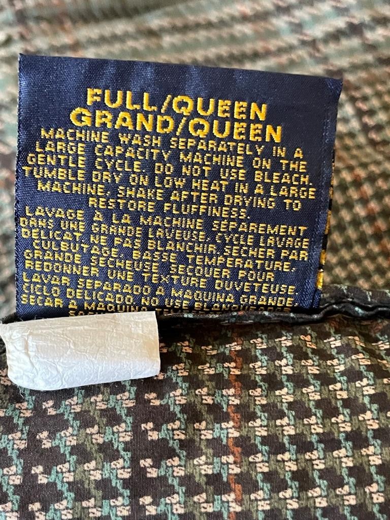 Ralph Lauren Eccelston - Queen Comforter - Green/ Brown gallery
