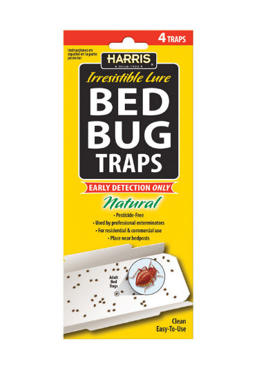 3 BOXES Harris Bed Bug Glue Traps Early Detection Very Effective Easy to Use gallery