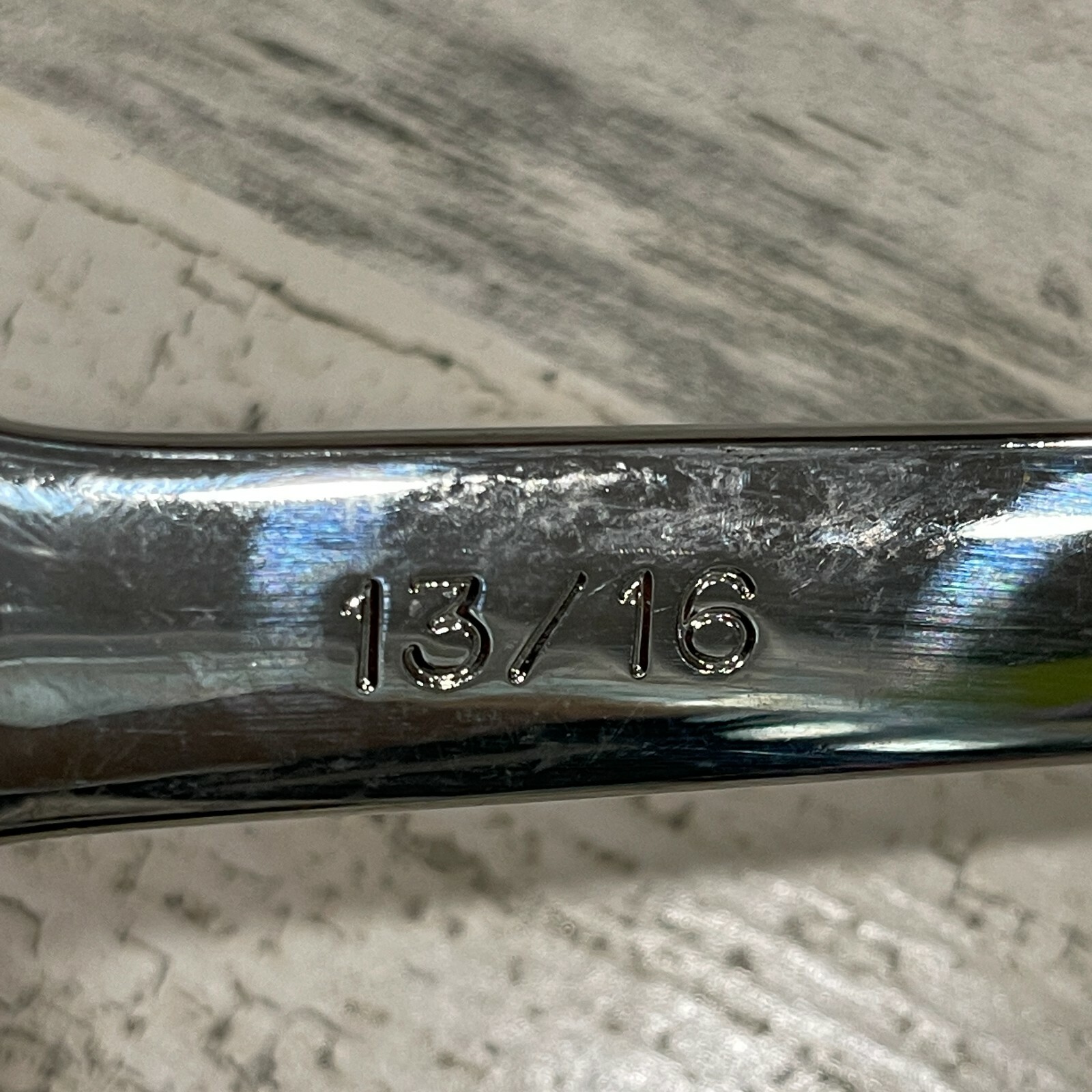 KD Tools Made in USA 13/16" 12 Point Hi-Polish Combination Wrench SAE 63326 gallery