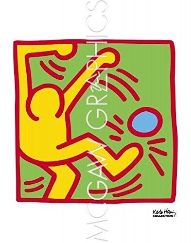 KH13, Keith Haring, Wall Art Print Poster 14" x 11" 2482 gallery