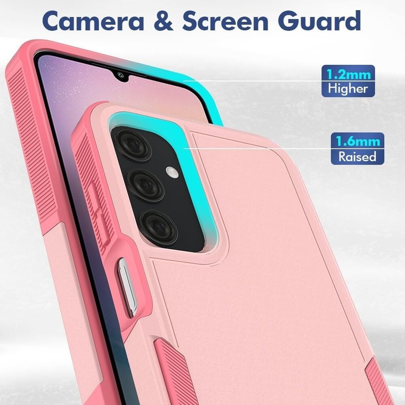 For Samsung Galaxy A16 5G Case Heavy-Duty Tough Dual Layer Cover +Tempered Glass gallery