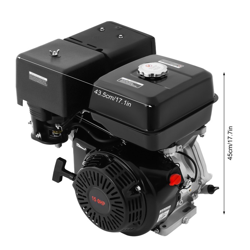 15HP 4-Stroke Gasline Powered Engine Multi-Use OHV Single Cylinder Engine Motor gallery