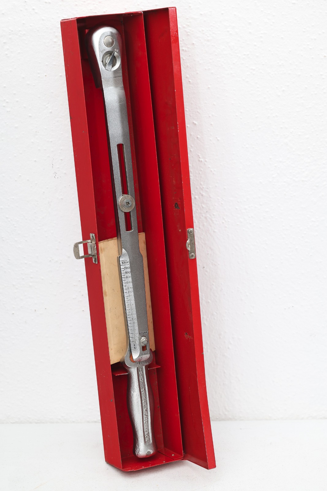 Williams 1/2" Measurrench click torque wrench S57 20-200 foot pounds ft. beam 57 gallery