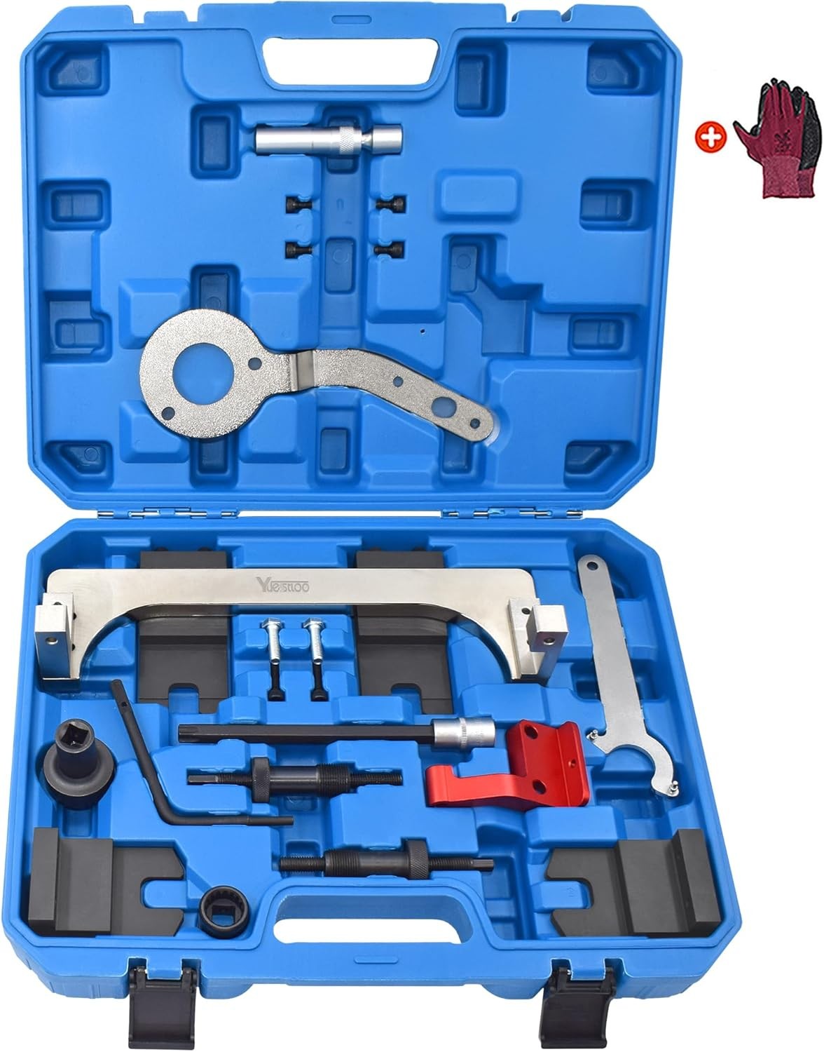 Camshaft Locking Tool Kit, Compatible with BMW B36 B37 B38 B46 B47 B48 21PCS gallery