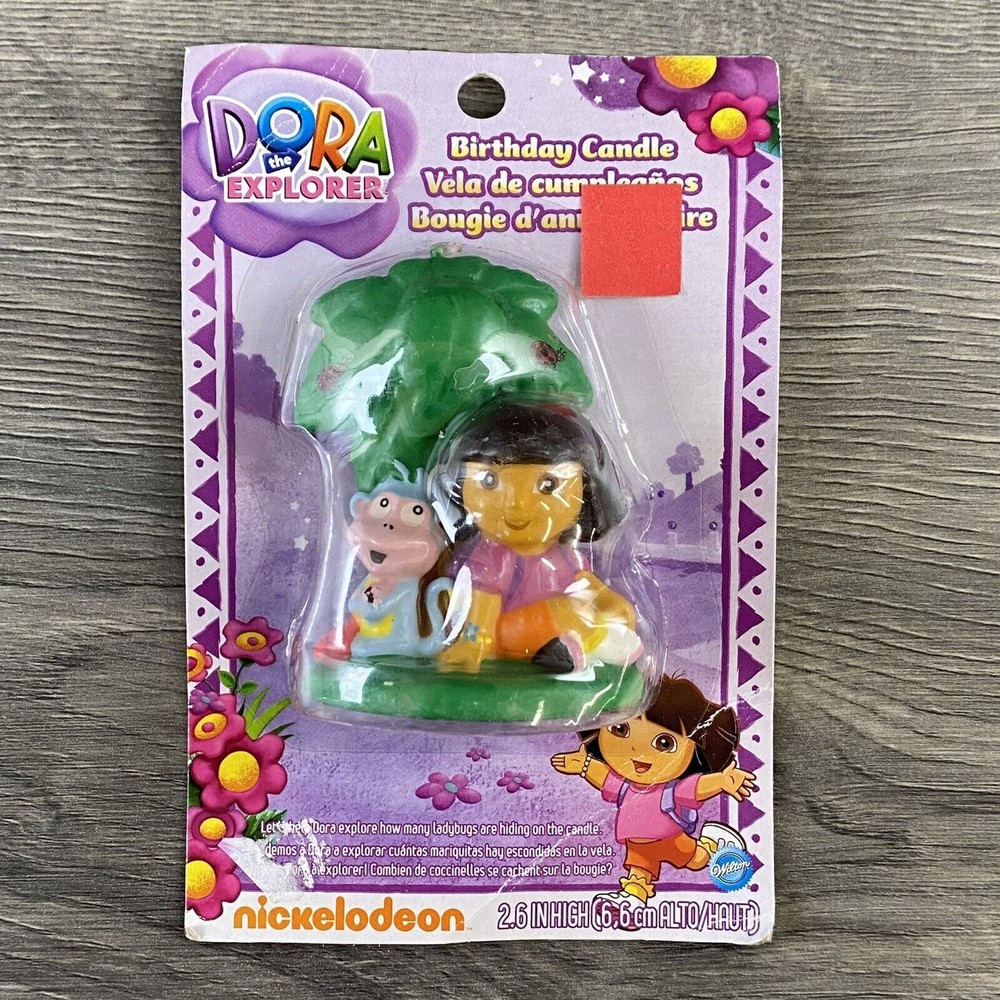 Dora The Explorer Birthday Party Supplies Cake Decorations Candles 1 Piece