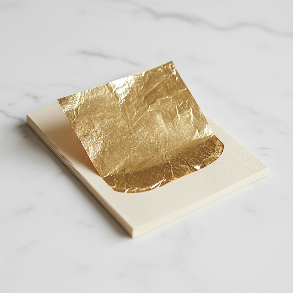 Manetti Edible Gold Leaf 23K – Booklet of 5 or 25 Leaves – Made in Italy gallery