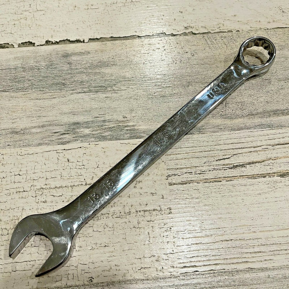 KD Tools Made in USA 13/16" 12 Point Hi-Polish Combination Wrench SAE 63326