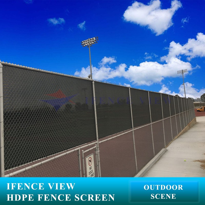 Ifenceview 3' Tall Balcony Deck Railing Fence Privacy Screen Cover Fabric Panel gallery