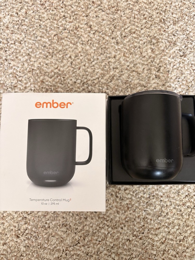 Ember 10 oz. Temperature Control Smart Mug 2 - Black - Control With Smartphone