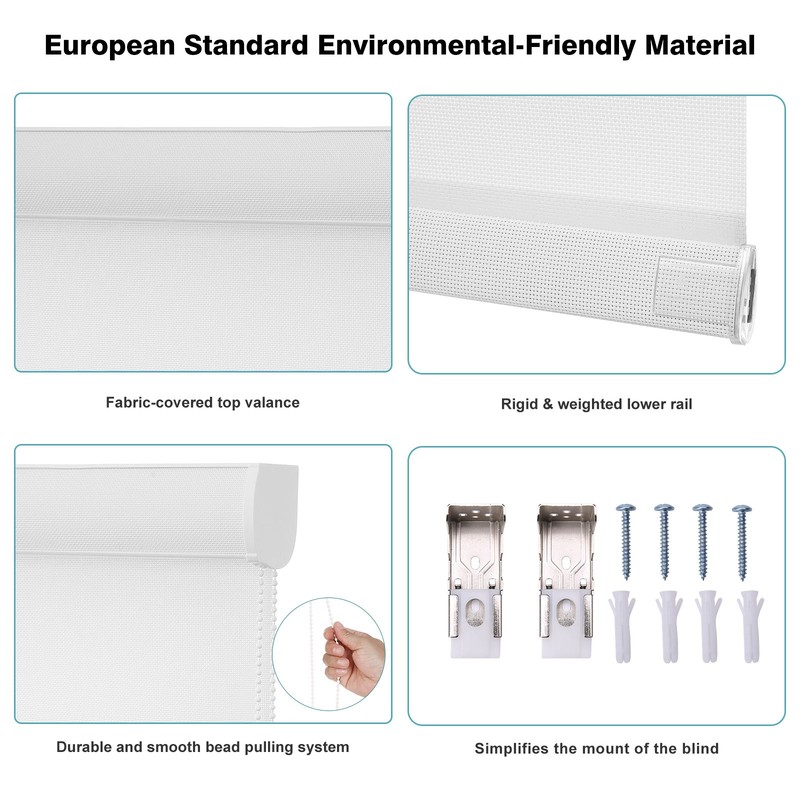 Changshade CUSTOM Light Filtering Window Blinds Roller Shades Easy Installation gallery