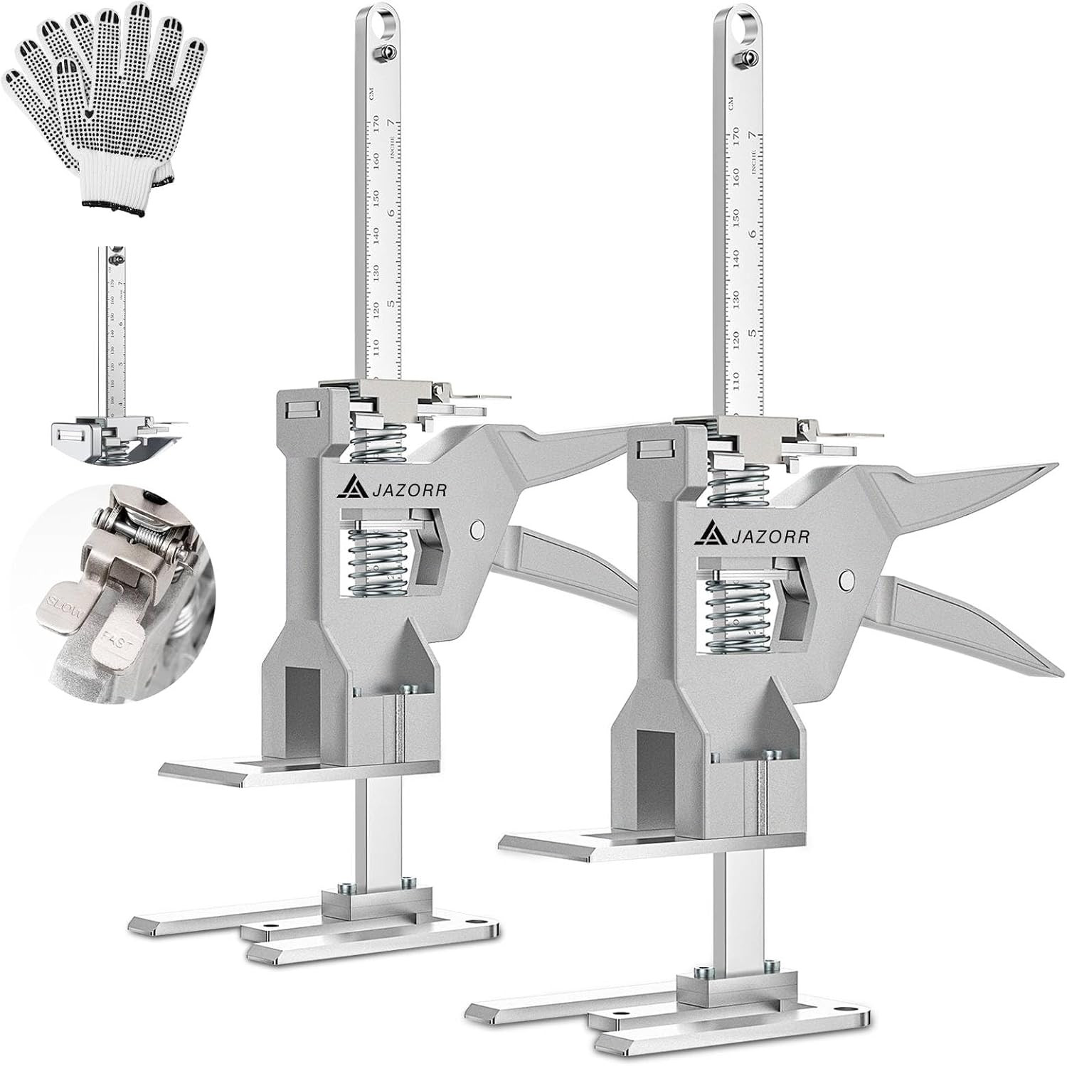 2Pcs Metal Labor Saving Arm Jack, Load-Bearing 440 Lb Multi-Function Height gallery