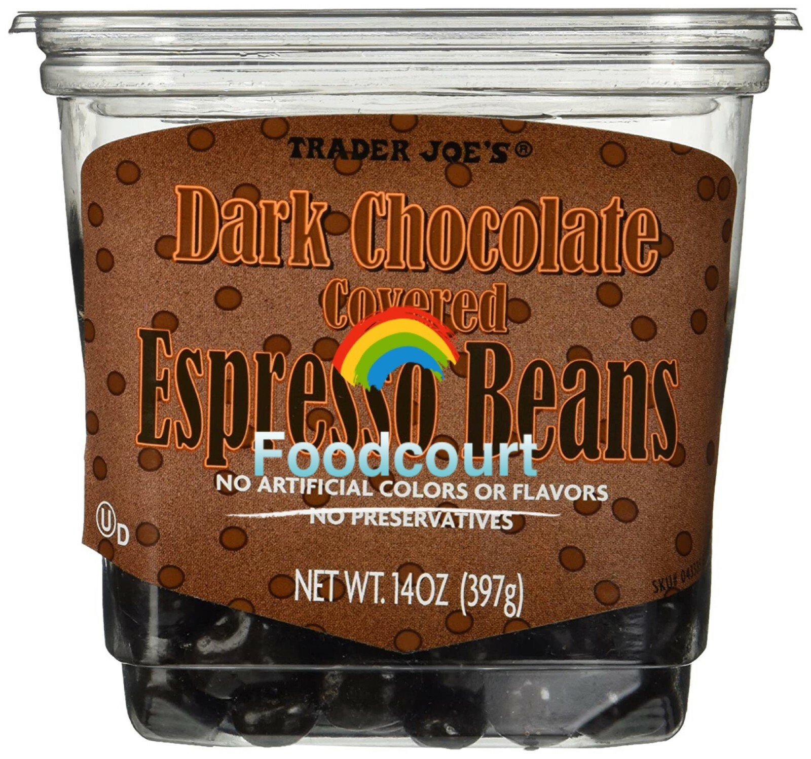 Trader Joe's Dark Chocolate Covered Espresso Beans 14 oz gallery