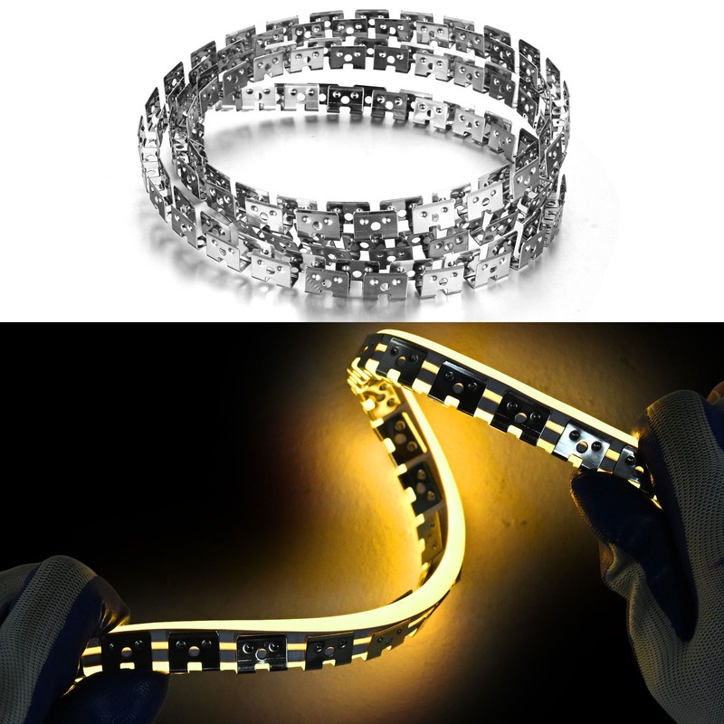 Yescom 100m 2700K Rope Light Stainless Steel Channel Mounting Track 7x11mm gallery