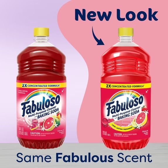2X Multi-Purpose Cleaner with Baking Soda Citrus and Fruits Scent 56 fl oz gallery