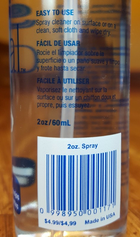 Sears Optical Eyeglass LENS, Camera, Screen CLEANER, 6oz - (3) 2oz Spray Bottles gallery