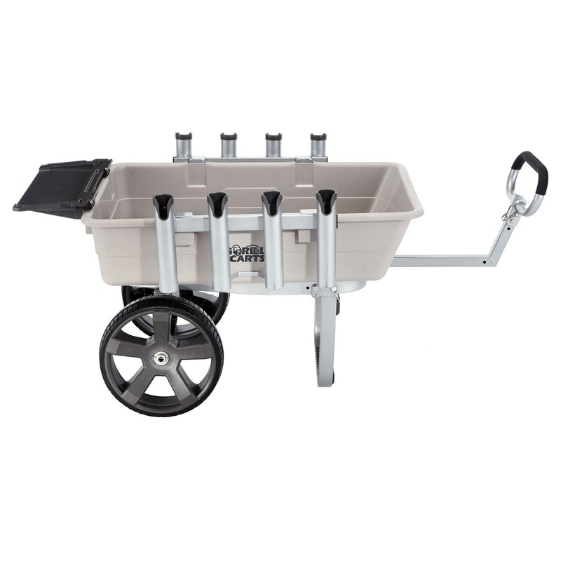 Gorilla Carts 200 Pound Capacity Heavy Duty Poly Fish and Marine Utility Cart gallery