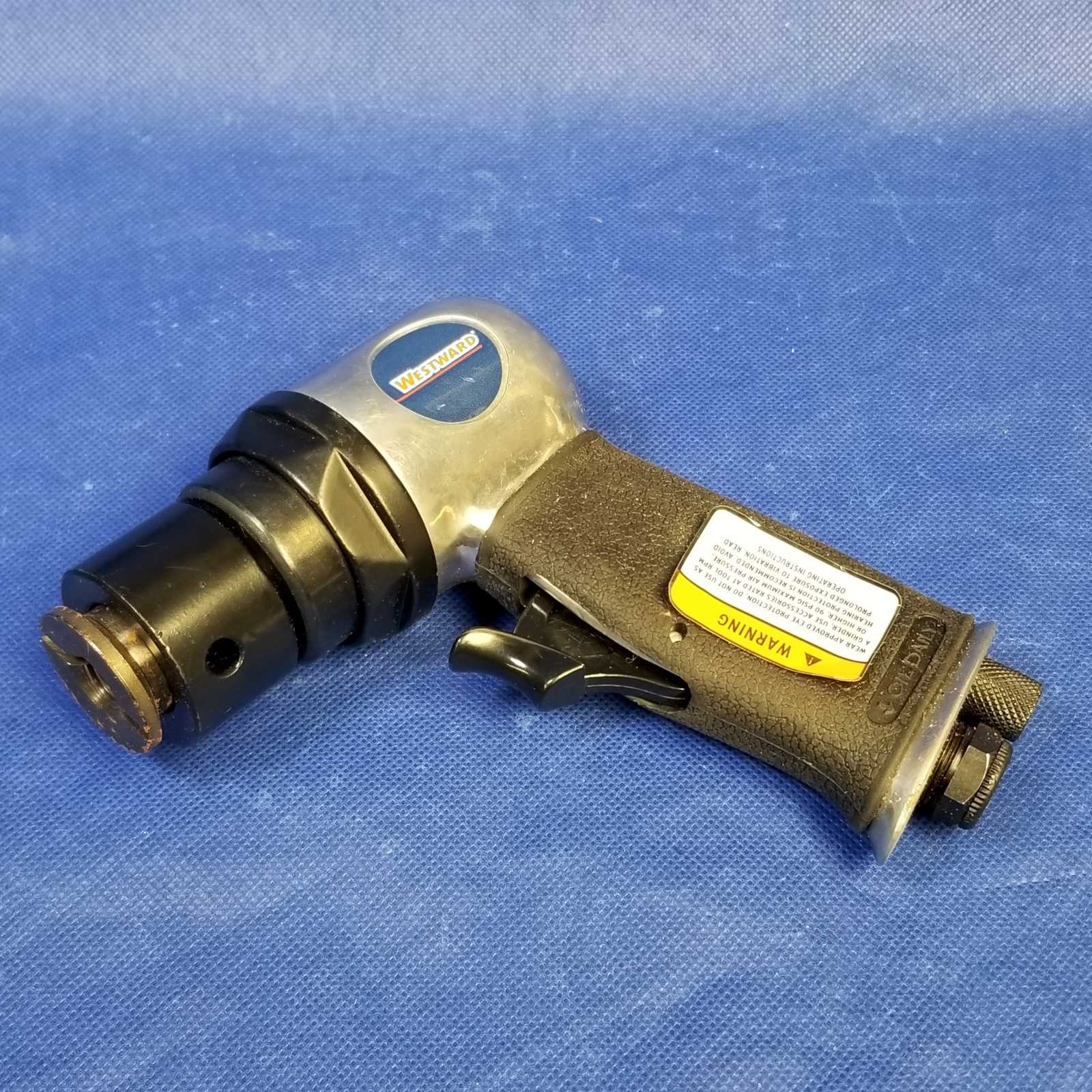 WESTWARD 5ZL19A Air Powered High Speed Sander Pneumatic Tool with Ergonomic Grip gallery