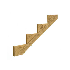 UFP 279713 4-Step Stair Stringer, 2 x 12 – Quantity 1