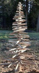 Rustic Hand Crafted Driftwood Christmas Tree 4ft, 5ft, 6ft, 7ft and 8ft lengths
