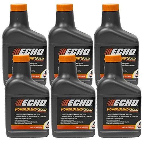 Echo PowerBlend 6 Pack 2-Stroke Engine Oil 12.8 oz Bottle 50:1 Mix 6450005S-6PK gallery