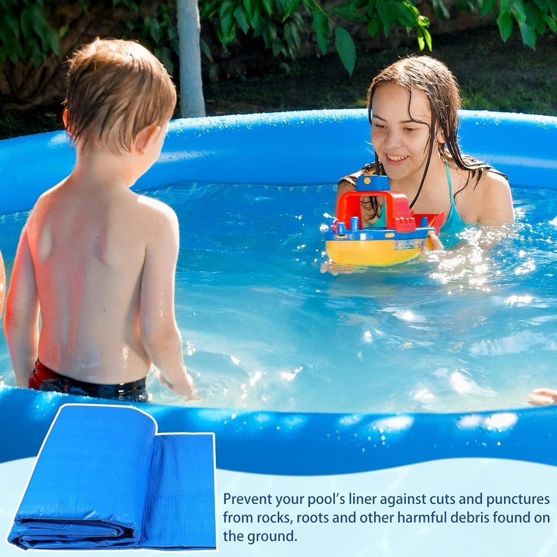Durable Pool Ground Cloth, Extend Pool Life gallery
