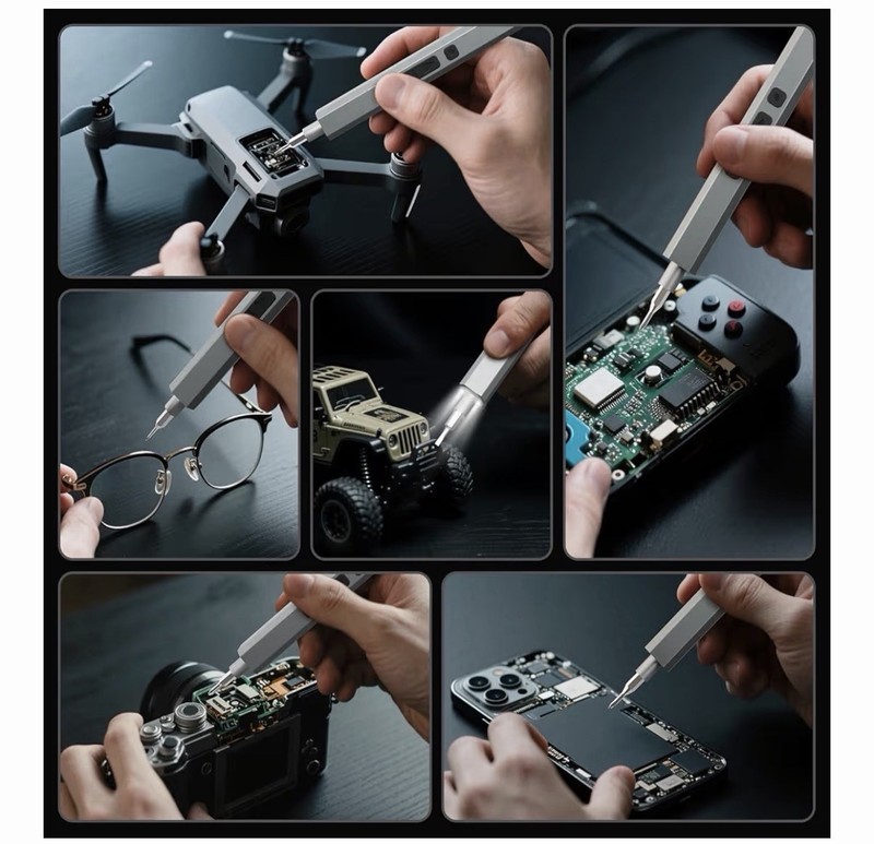 STREBITO Electric Screwdriver 144-in-1 Precision Set w/ 120 Magnetic Bits | New gallery