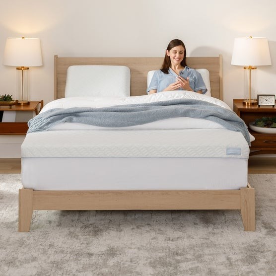 Serenity Tempur-Pedic 3 Inch Cooling Memory Foam Mattress Topper King gallery