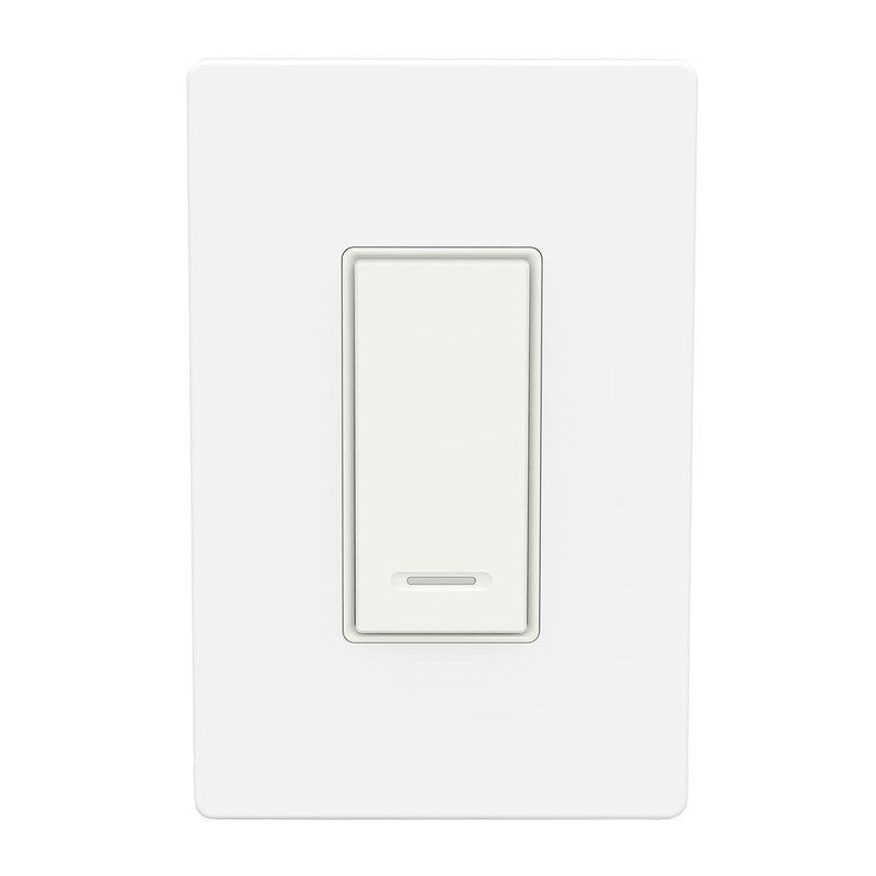 WiFi Smart In-Wall Light Switch – Voice Control with Timer Function for Smart... gallery