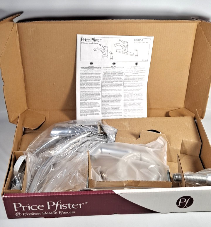 Price Pfister Kitchen Faucet Model Parisa 39-4NCC. Open Box. gallery