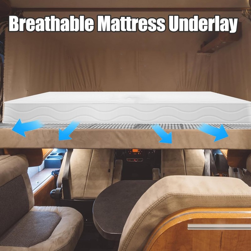 35pcs/SET Interlocking Ventilated Mattress Pad 83" L x 59" for RV Boat Camper gallery