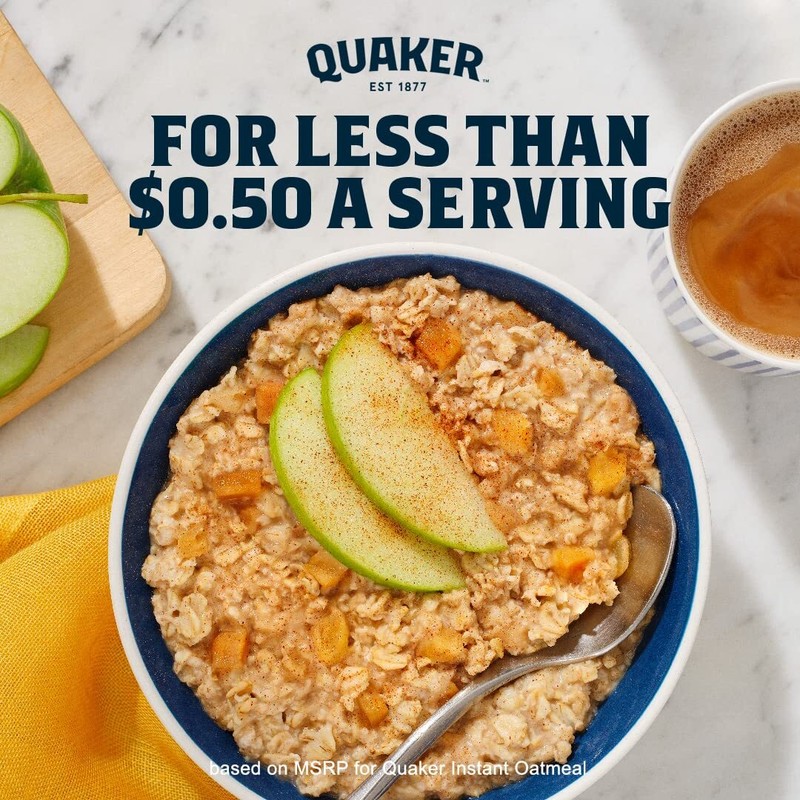 Quaker Instant Oatmeal Maple & Brown Sugar 1.51 Ounce Pack of 48 gallery
