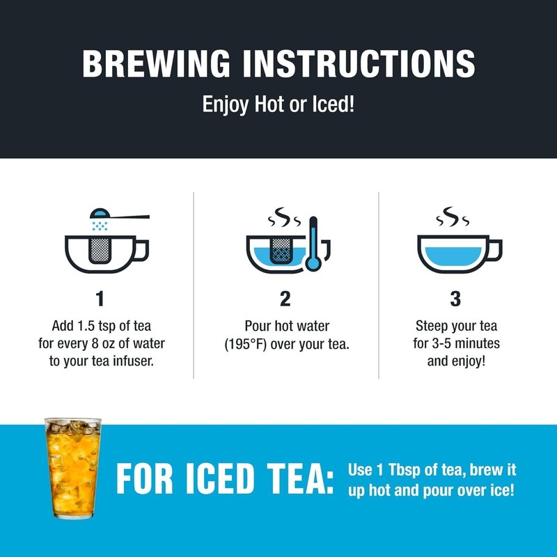 Royal Breakfast Loose Leaf Tea, Rich Malty Flavor in Resealable Pouch - 1.7 Oz gallery