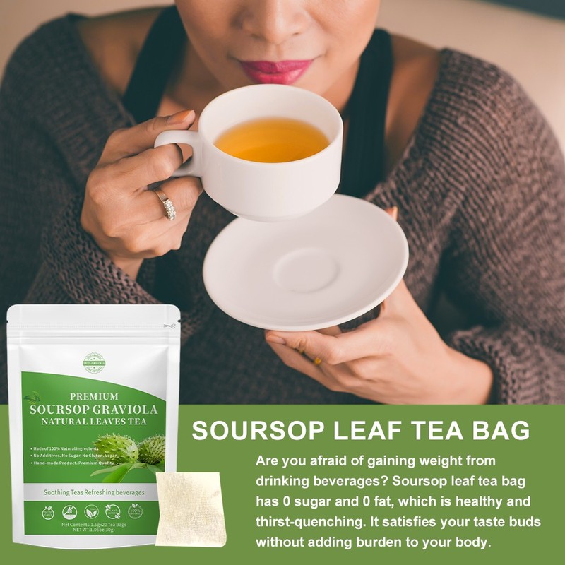 Soursop leaf 30g - regulate immunity, promote digestion, anti-inflammatory gallery