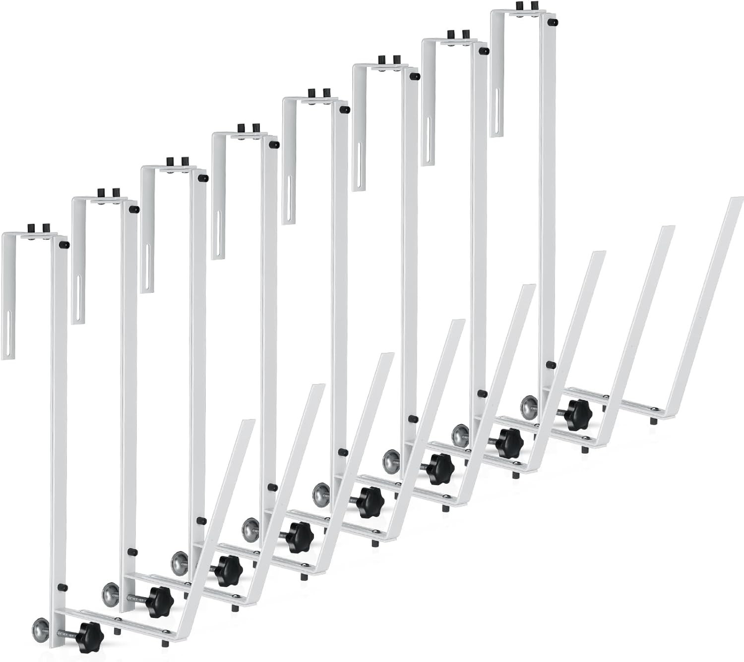 8 Pcs Solar Cover Holder for Above Ground Pool Adj. Solar Holder Storage Hooks gallery